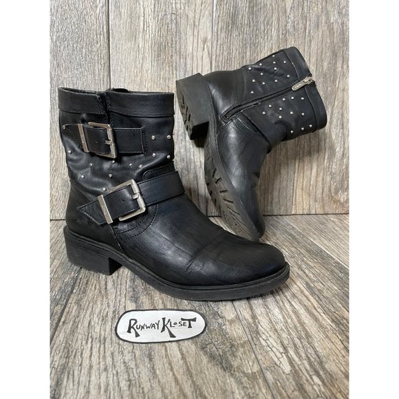 Sam Edelman CIRCUS Dannelly Studded Combat Ankle Boots Size Women Size 7 - Picture 9 of 13